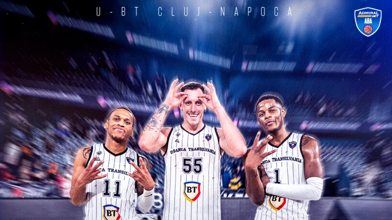 U-BT Cluj-Napoca s-a calificat în Top 8 din Liga Adriatică