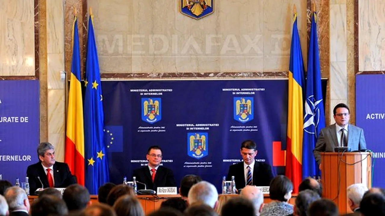 Procesul de reformă a MAI a determinat reducerea cu 35.056 a numărului de posturi