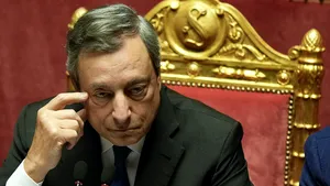 Draghi a plecat din Parlament şi ar putea merge la preşedinte. Italia ar putea organiza alegeri anticipate
