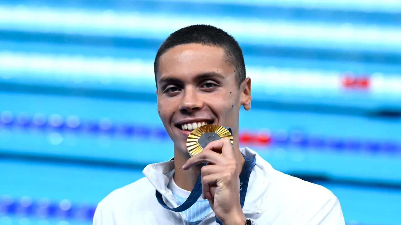 David Popovici e campion olimpic la 200 metri liber şi aduce prima medalie pentru România la Paris 2024
