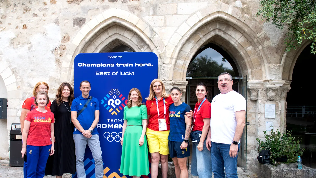 Team România a efectuat primele antrenamente la Paris 2024
