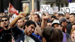Grevă generală în Spania: Aproximativ 800.000 de persoane au manifestat împotriva reformei muncii