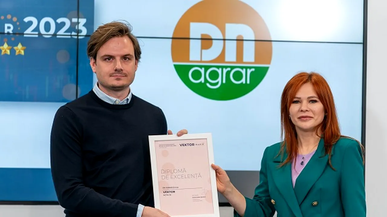 DN AGRAR obţine nota 10 în cadrul evaluării VEKTOR by ARIR 2023