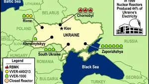 Unde sunt situate cele 4 centrale nucleare din Ucraina care sperie Europa, după atacurile ruseşti de la Zaparojie