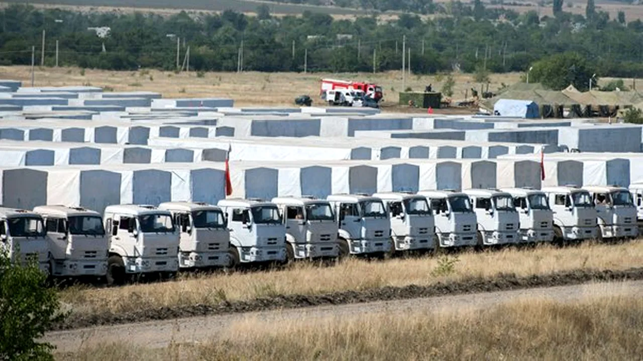ACORD Moscova-Kiev asupra modalităţii de intrare în Ucraina a convoiului rusesc