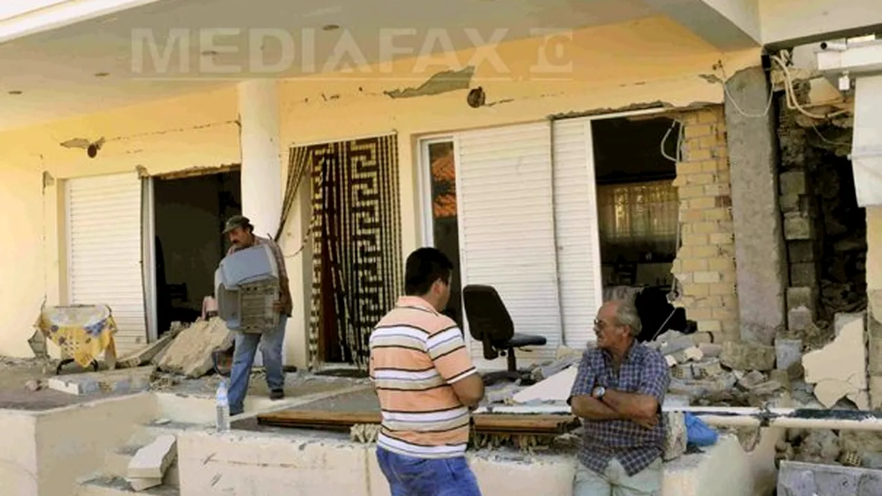 Peste o sută de clădiri din Grecia, afectate în urma cutremurului produs miercuri