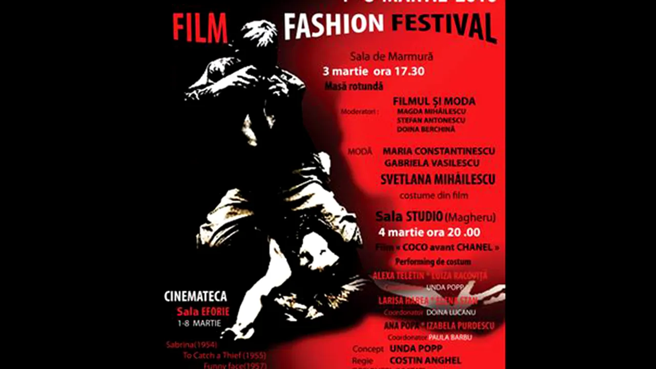 Film Fashion Festival, între 1 şi 8 martie, în Capitală