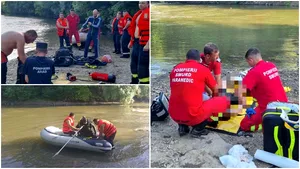 Tânărul care a sărit de pe trambulină improvizată în Crişul Alb a fost găsit decedat