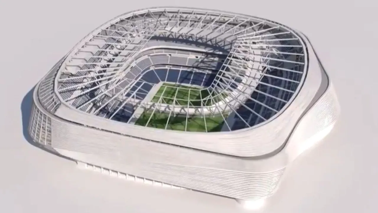 Celebrul stadion Santiago Bernabeu se transformă 