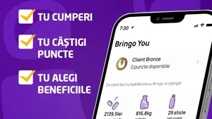 Bringo lansează Bringo YOU – programul de loialitate care răsplătește rutina de cumpărare cu extra-beneficii, fără înscriere sau costuri suplimentare