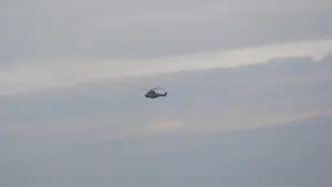 GALERIE FOTO Elicoptere Puma şi avioane Spartan, la un exerciţiu pe mare, la plaja de la Capul Midia