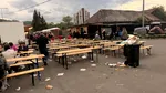 Târg de plăcinte și căpșuni, închis la Brașov din cauza mizeriei