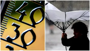 METEO ANM: Cod galben de caniculă în vestul și sud-vestul țării în ultima zi de vară. Instabilitate și averse torențiale, de marți