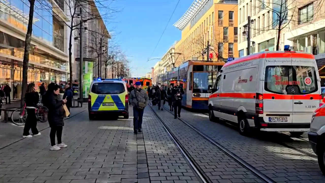 Două persoane au murit în urma incidentului de la Mannheim. Şoferul este un cetăţean german