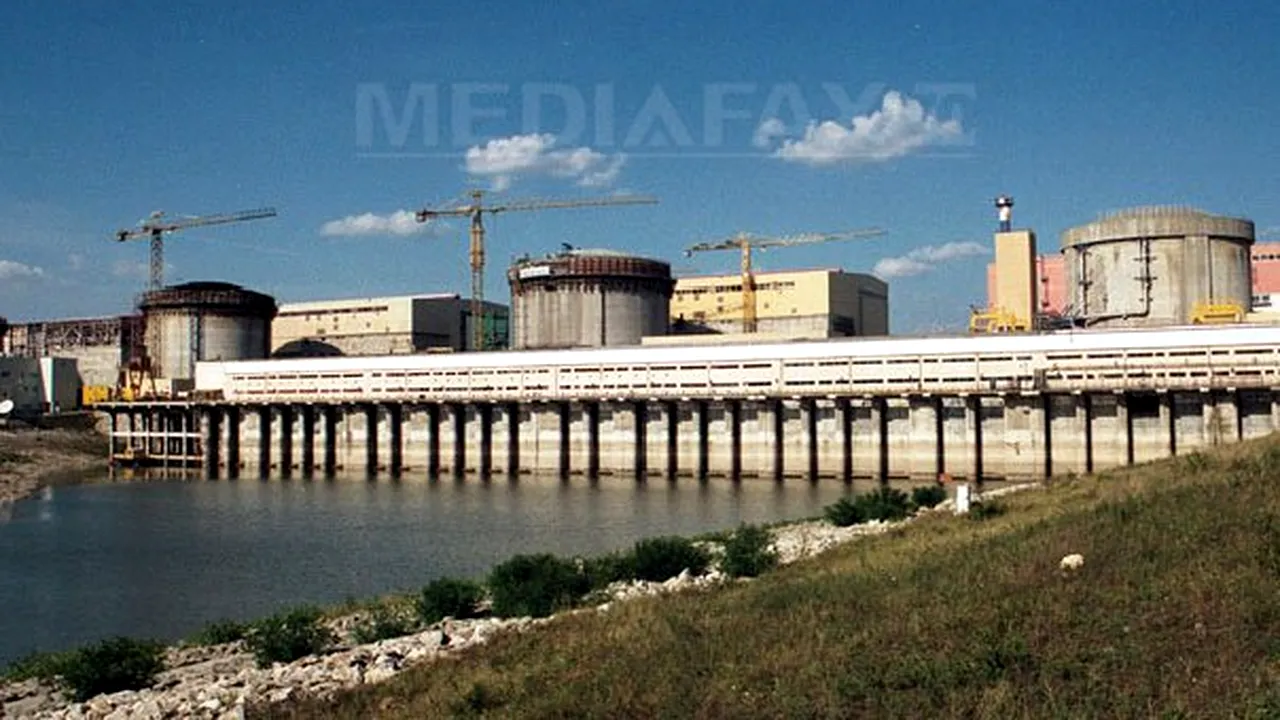 Reactorul 1 al centralei nucleare de la Cernavodă a fost oprit