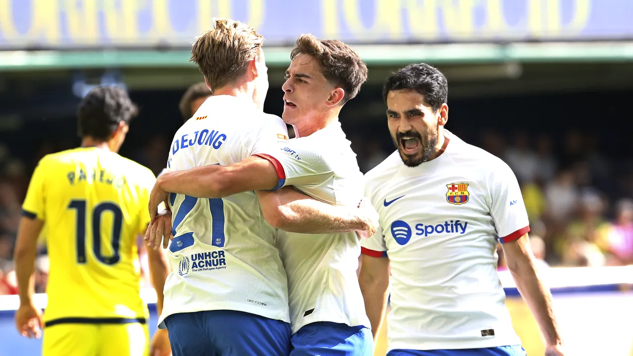 Barcelona învinge cu 4-3 pe Villarreal, după un meci cu două răsturnări spectaculoase de situaţie