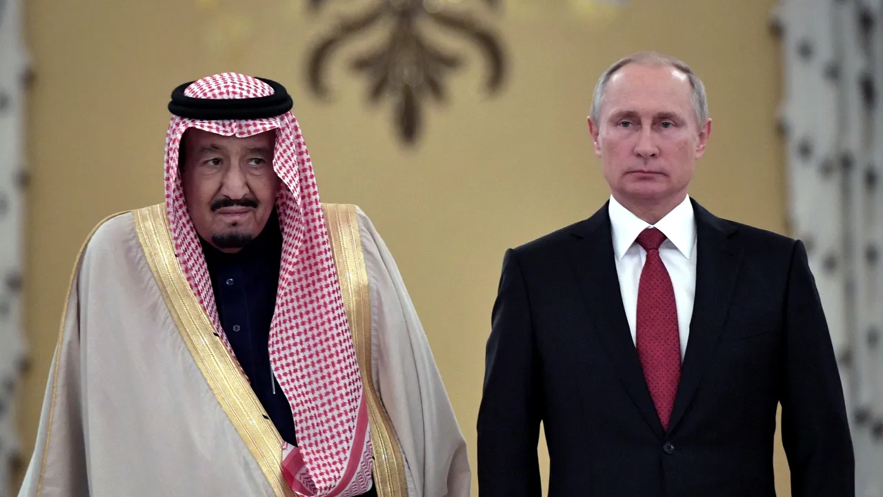 Vladimir Putin efectuează prima sa vizită în Arabia Saudită de peste zece ani, într-un context favorabil