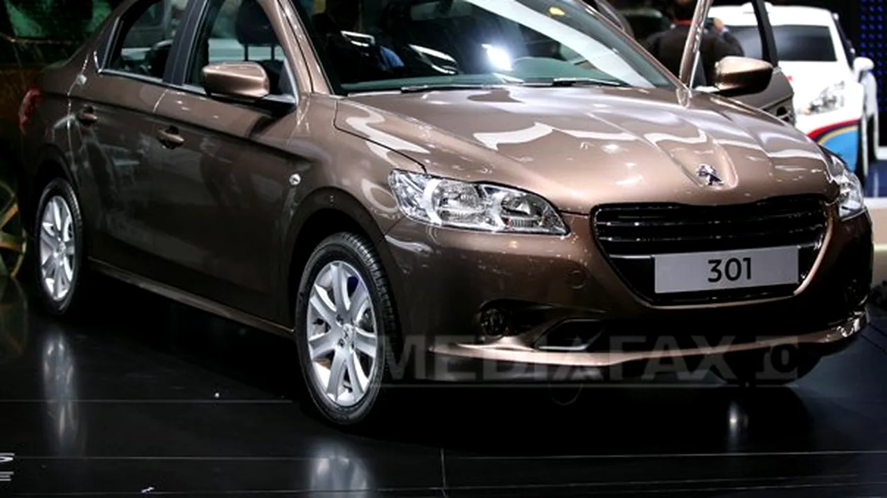Peugeot atacă piaţa clasei de mijloc din Europa de Est cu modelul 301