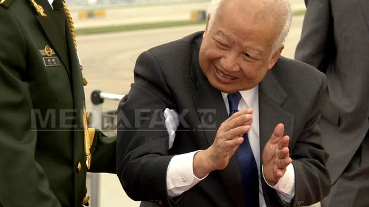 Norodom Sihanouk, fostul rege al Combodgiei, a decedat la Beijing