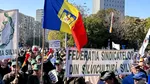 Protest în Piața Victoriei: Silvicultorii amenință cu greva generală