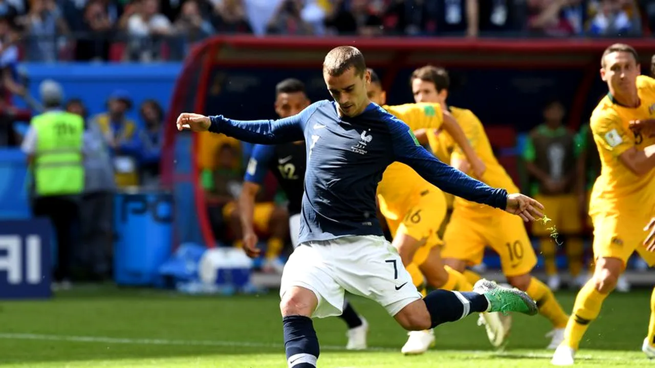 CM 2018. Franţa, debut cu dreptul în Rusia. „Cocoşii galici” s-au impus cu 2-1 în meciul cu Australia