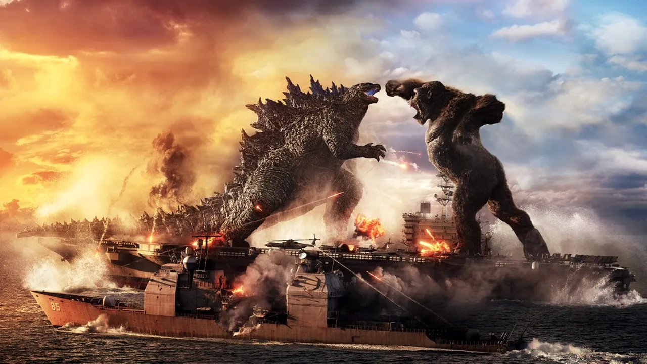 „Godzilla vs. Kong” devine cel mai mare hit cinematografic al pandemiei