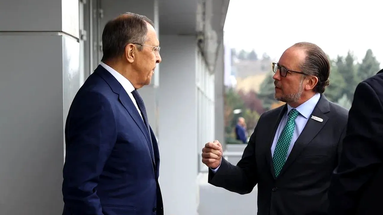 Ministrul austriac de Externe s-a întâlnit cu Serghei Lavrov în marja unei reuniuni OSCE