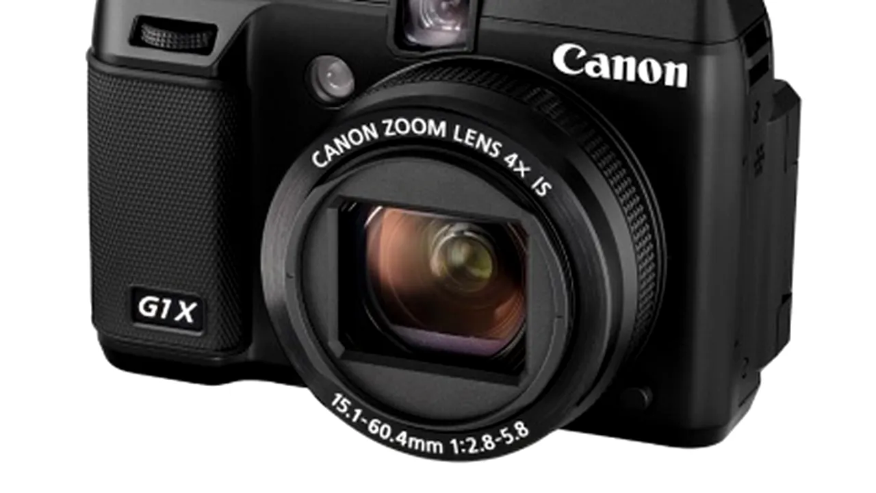 Canon G1 X - compacta cu senzor de DSLR