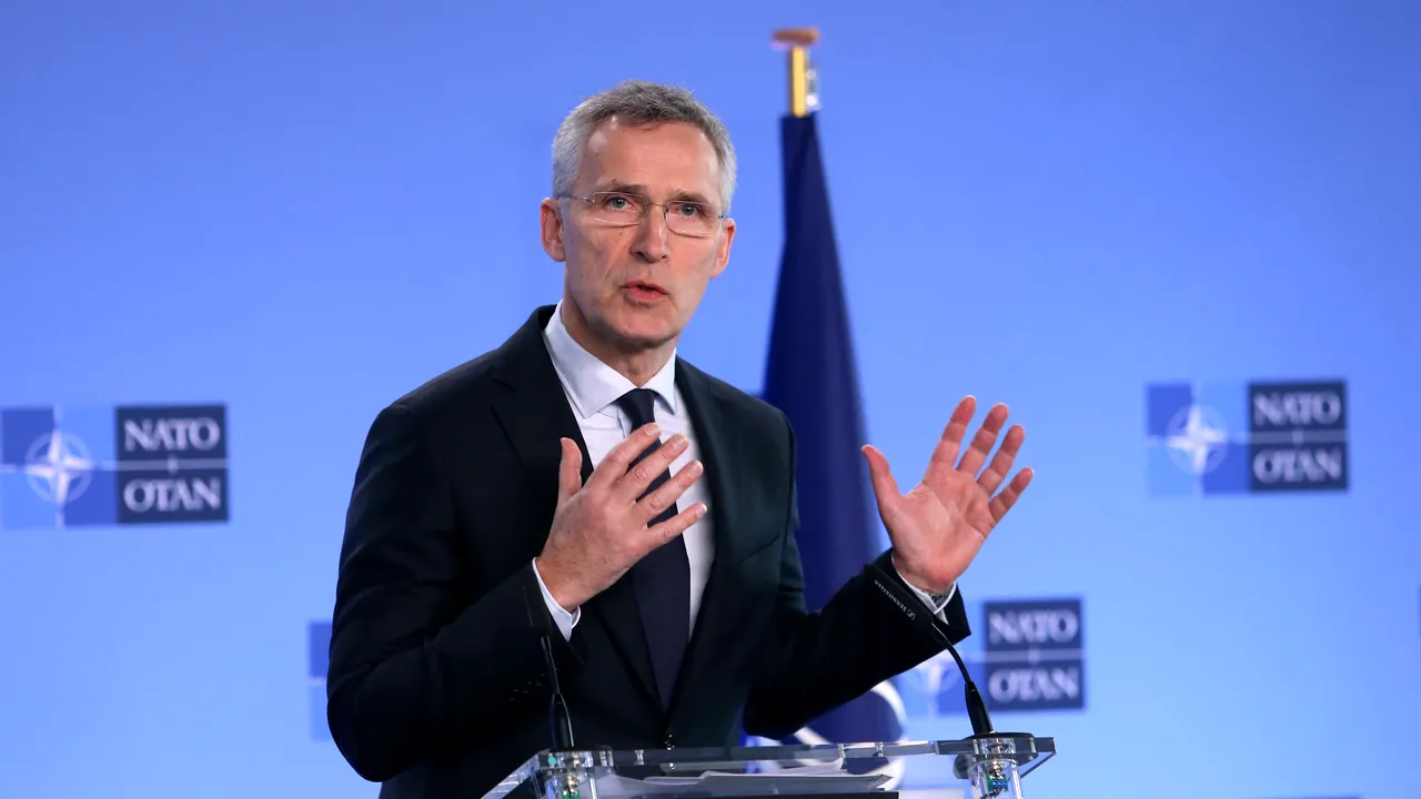 Şeful NATO a sosit în România. Jens Stoltenberg vizitează Baza 57 Aeriană de la Mihail Kogălniceanu