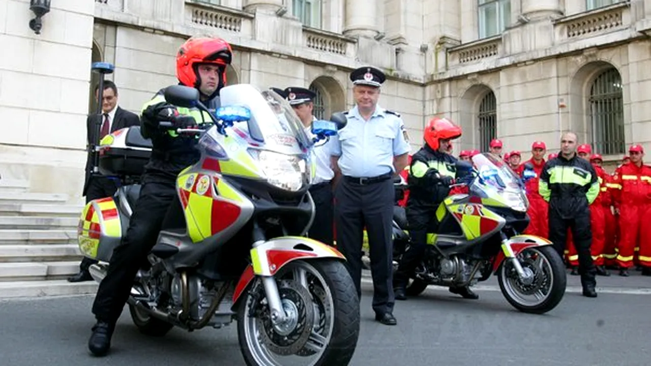Două motociclete SMURD pentru serviciile de urgenţă vor interveni în Capitală - FOTO