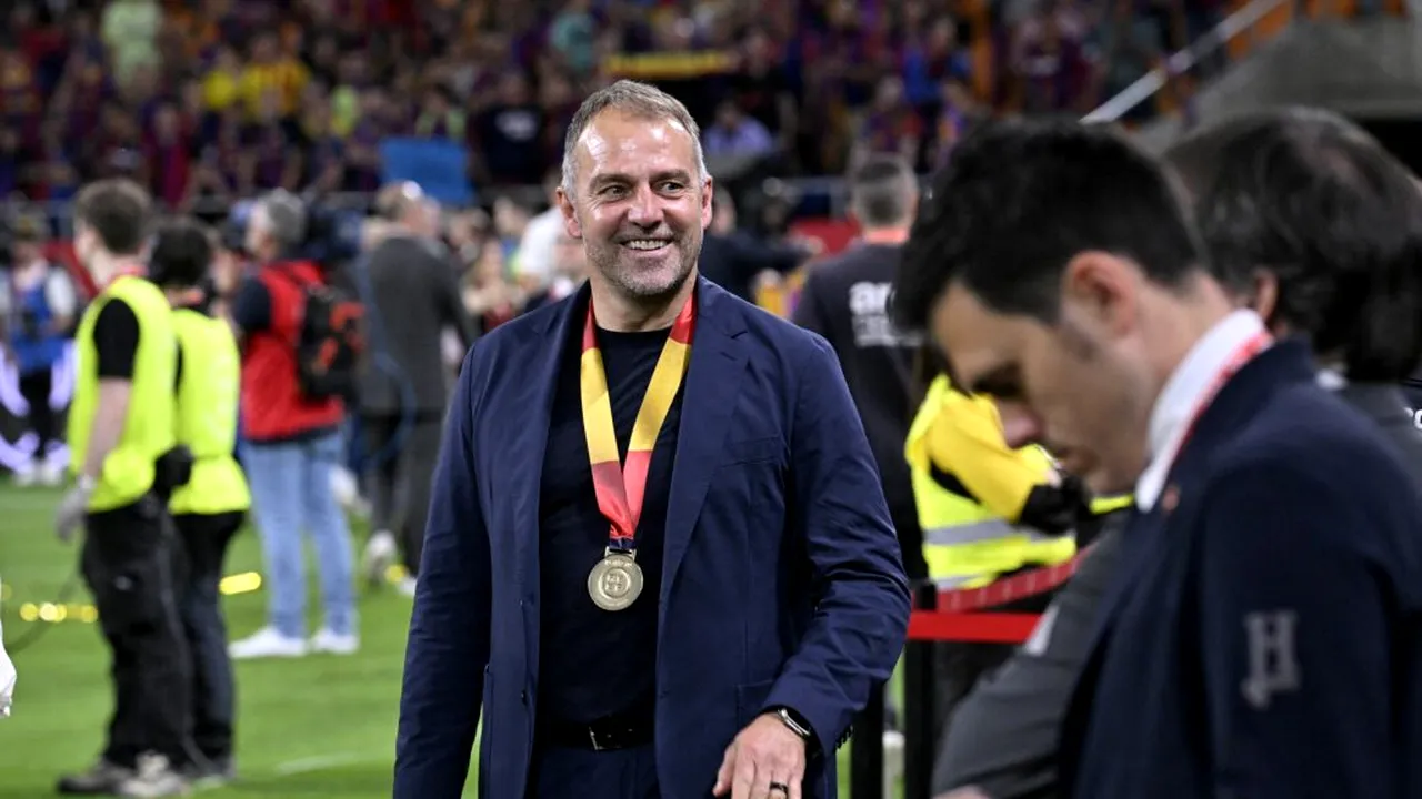 Hansi Flick și-a prelungit contractul cu Barcelona până în 2028