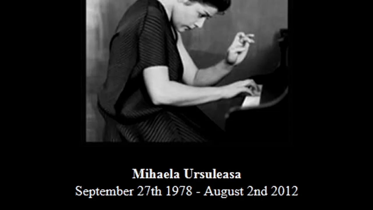 Mihaela Ursuleasa va fi înmormântată vineri la cimitirul Bellu din Bucureşti