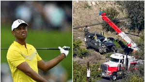 Tiger Woods, recuperare anevoioasă. Noi detalii despre starea de sănătate a sportivului, în urma accidentului rutier din Los Angeles. FOTO