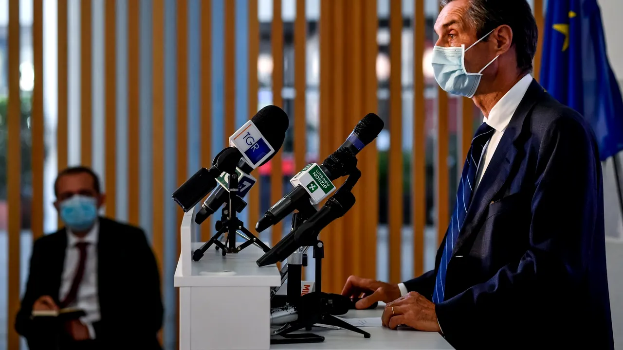 Guvernatorul regiunii italiene Lombardia neagă acuzaţiile de fraudă cu echipamentele medicale pentru COVID