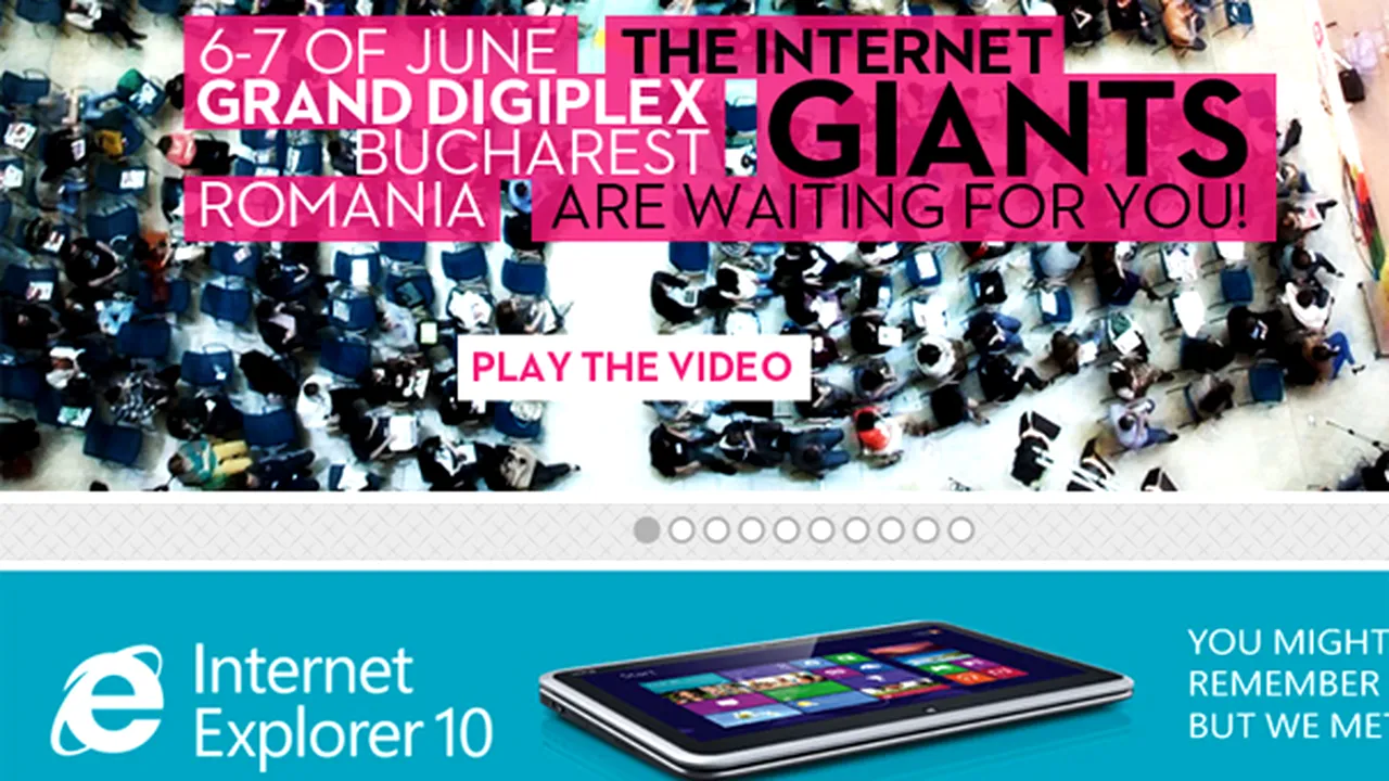 Giganţii Internetului se vor şi distra la ICEEfest de la Bucureşti