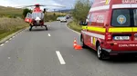 Elicopterul SMURD, solicitat la Sibiu după un accident rutier