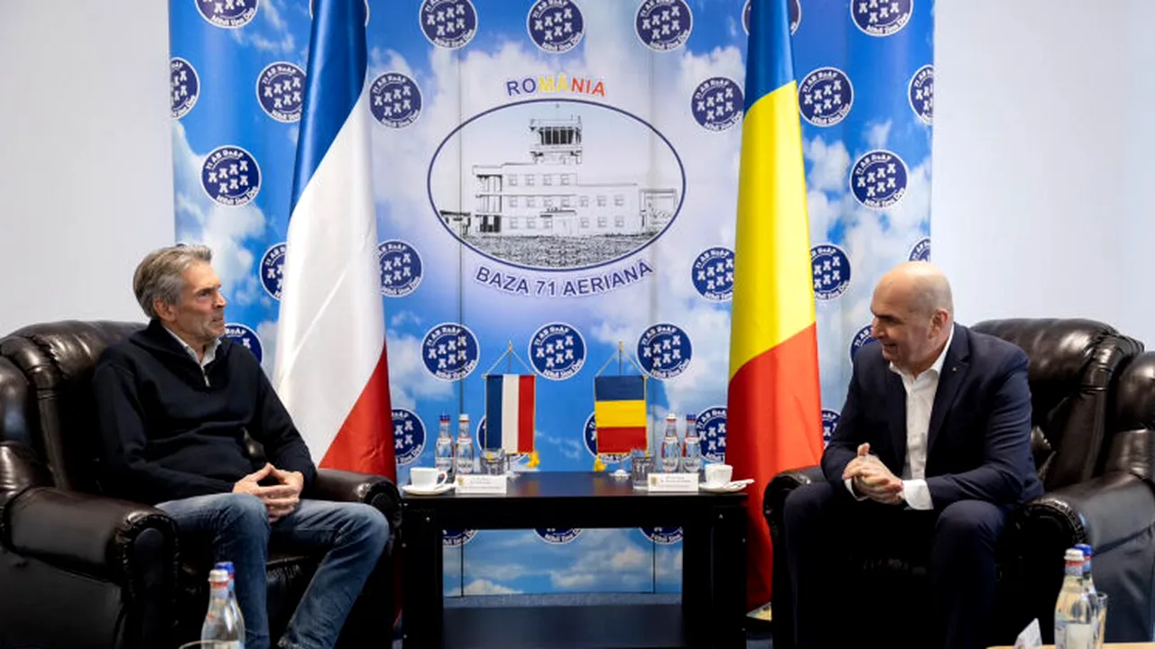 Ilie Bolojan s-a întâlnit la Baza Aeriană de la Câmpia Turzii cu premierul Țărilor de Jos