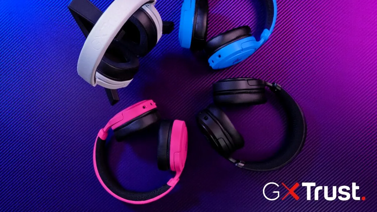 Trust extinde gama de căști Forta Gaming licențiate PlayStation® cu noile ediții Starlight Blue și Nova Pink