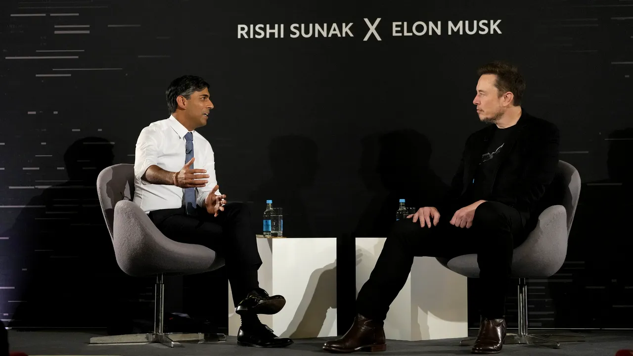 Elon Musk şi Rishi Sunak au discutat despre roboţi mortali la finalul summit-ului AI din Regatul Unit