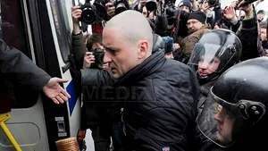 Opozantul rus Serghei Udalţov, care riscă zece ani de detenţie, a denunţat un dosar 