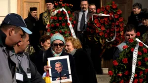 Manea Mănescu, înmormântat în cimitirul Bellu