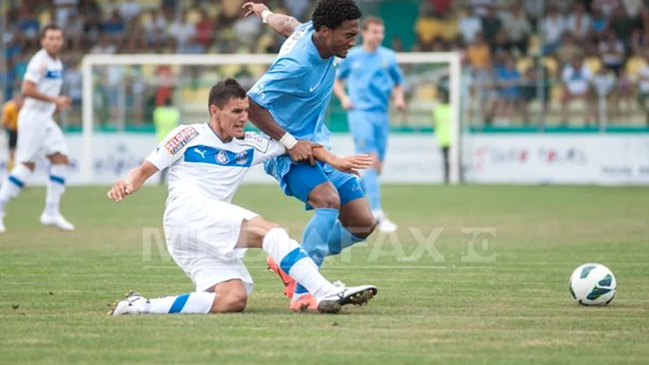 Gaz Metan Mediaş - Concordia Chiajna, scor 1-3, în Liga I