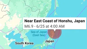 Cutremur puternic în nordul Japoniei / Nu a fost emisă avertizare de tsunami