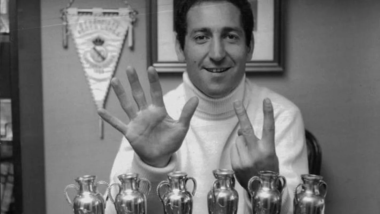 A murit Francisco Gento, legenda clubului de fotbal Real Madrid 