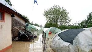 INUNDAŢII în zece localităţi din Argeş