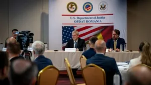 Cătălin Predoiu, în deschiderea unei conferințe româno-americane: Crima organizată, una dintre cele mai mari amenințări la adresa societăților democratice