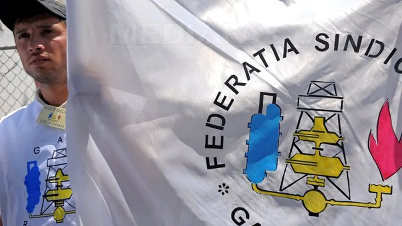 Federaţia Sindicatelor Gaz România ameninţă cu declanşarea grevei generale