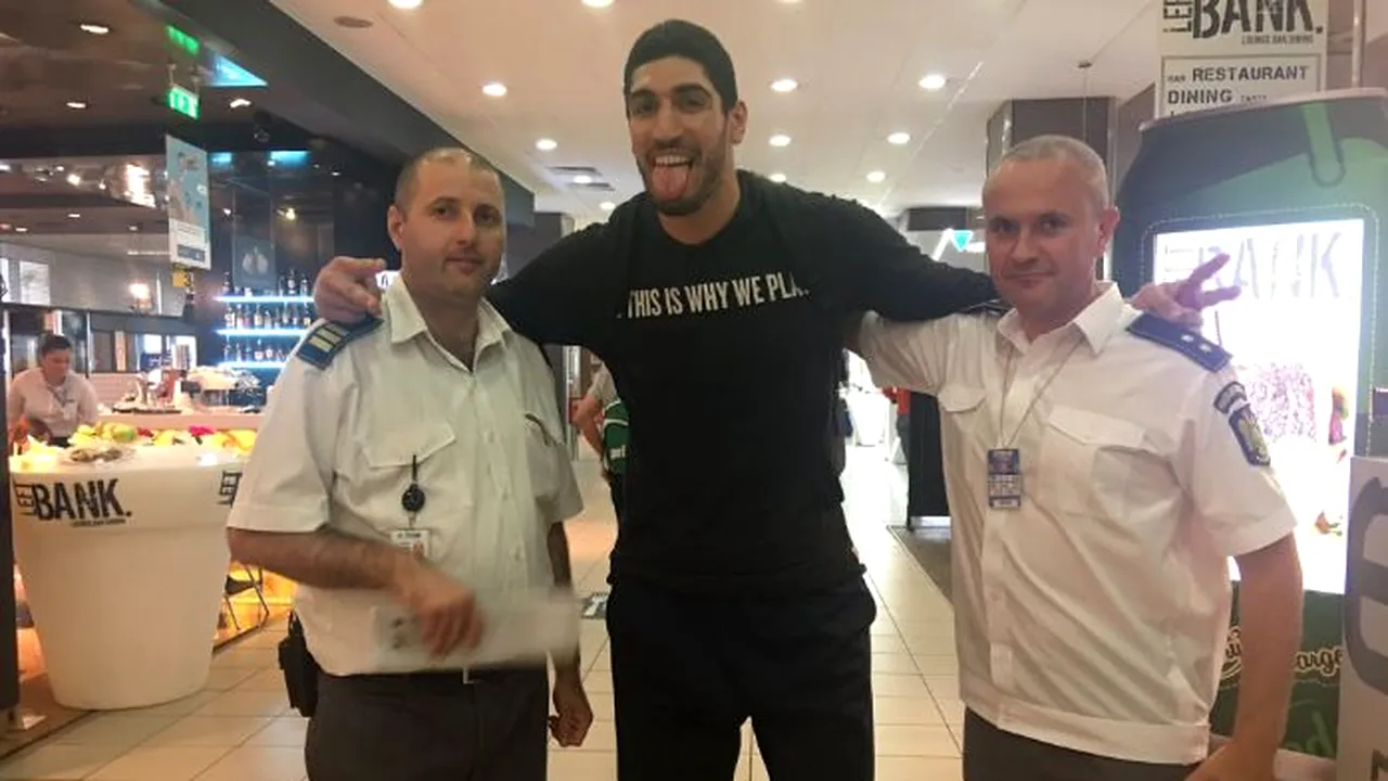 Procurorii turci cer închisoare pentru Enes Kanter, starul NBA oprit în România în mai/ Este acuzat că l-a insultat pe Recep Erdogan
