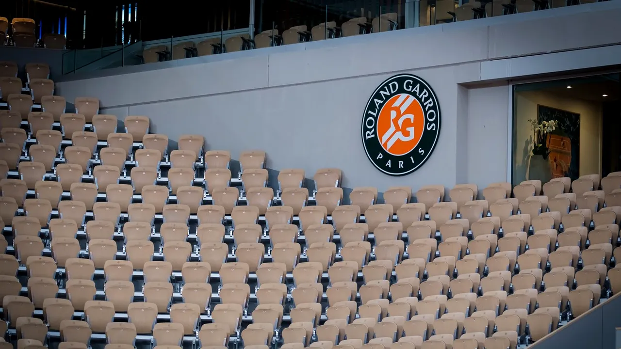 
Numărul spectatorilor de la Rolan Garros a fost limitat cu trei zile de înainte de începerea turneului
