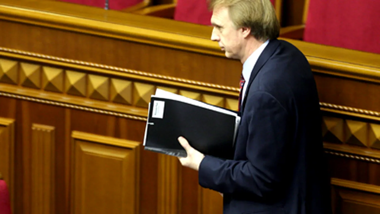 Preşedintele Parlamentului ucrainean refuză să semneze demiterea ministrului de Externe